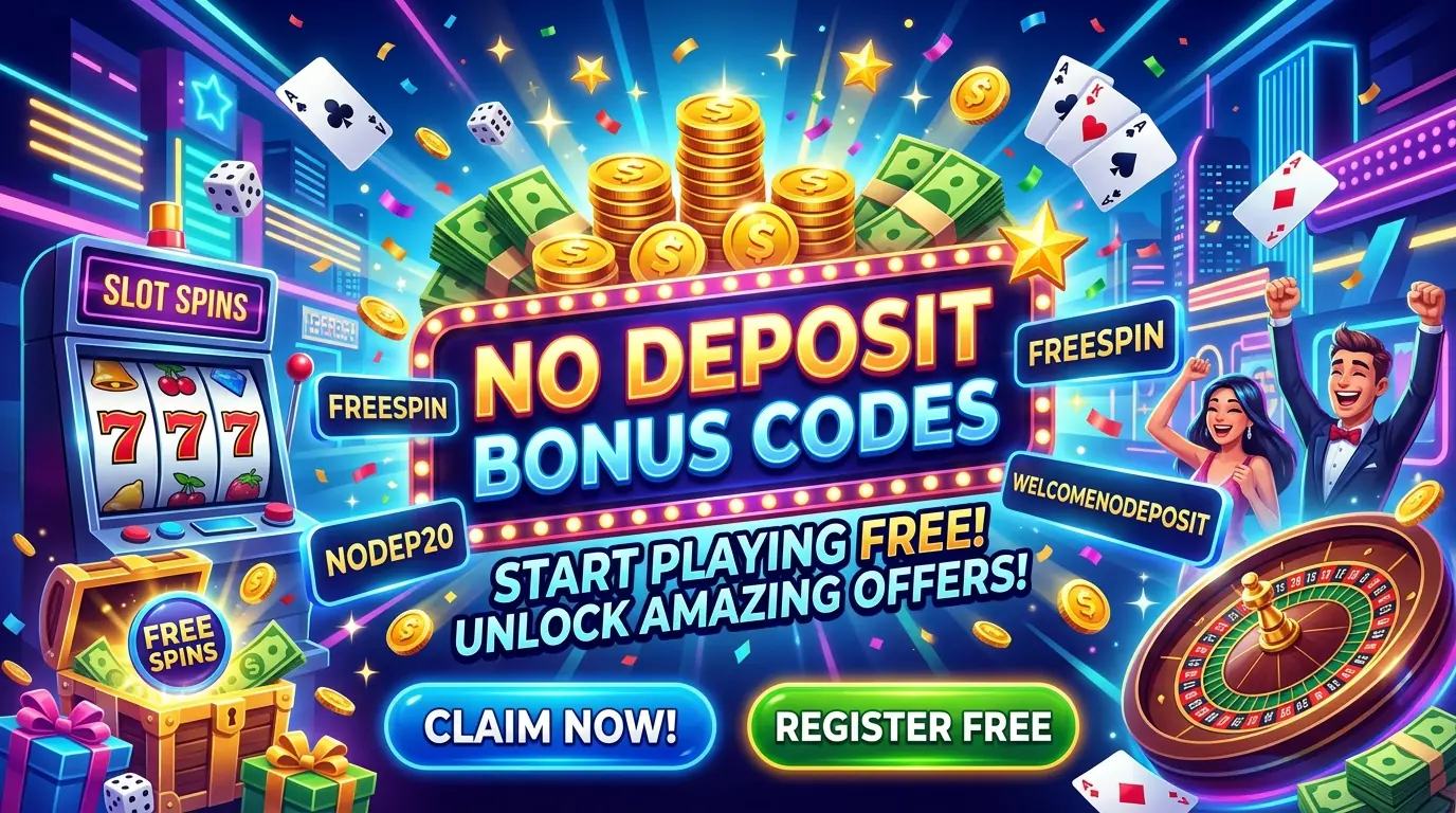 Spin City casino no deposit bonus