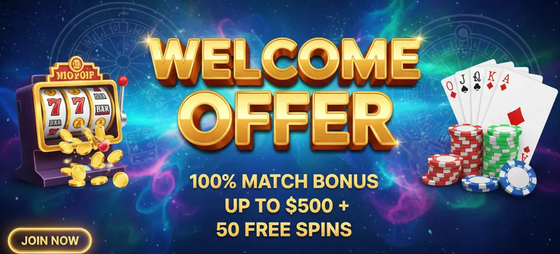 Spin City welcome offer
