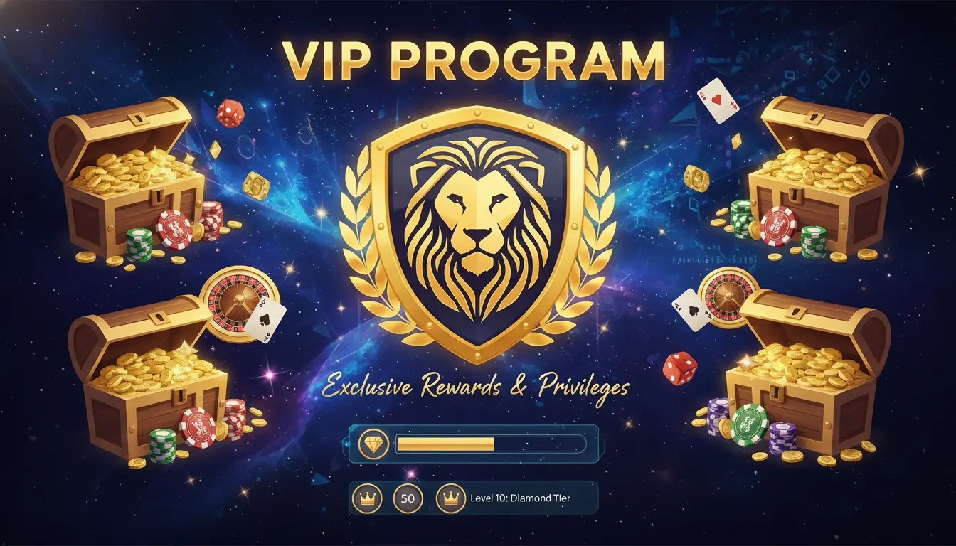 Spin City casino VIP program