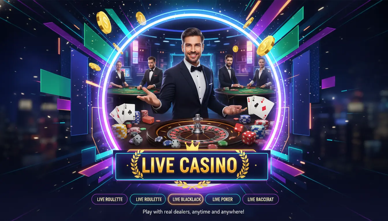 Spin City live casino games